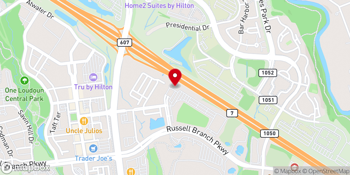 Map showing location of iFLY Indoor Skydiving - Loudoun