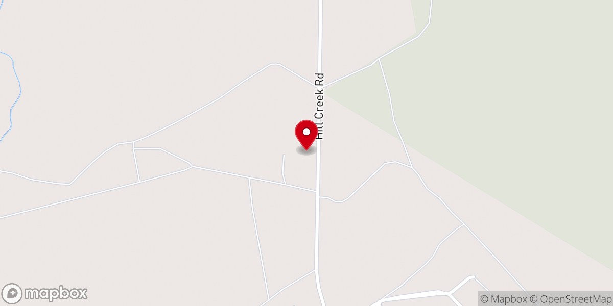 Map showing location of Turnpike Baptist Church