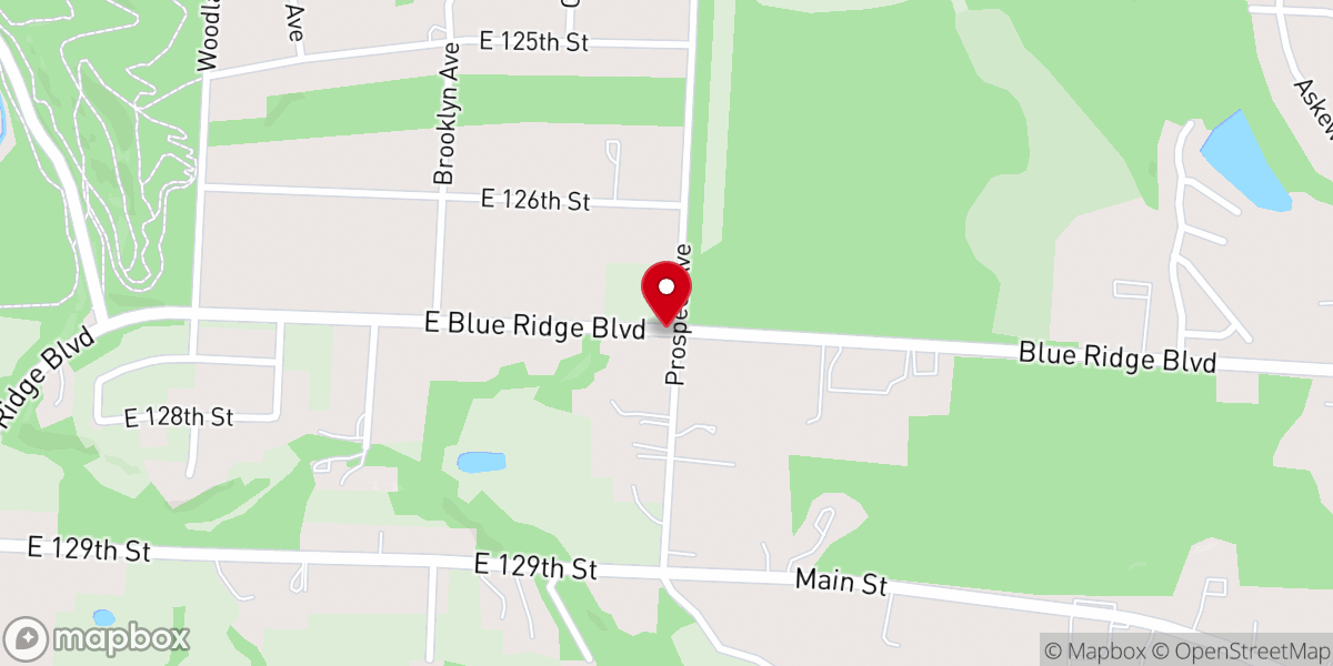 Map showing location of Faith Temple Church