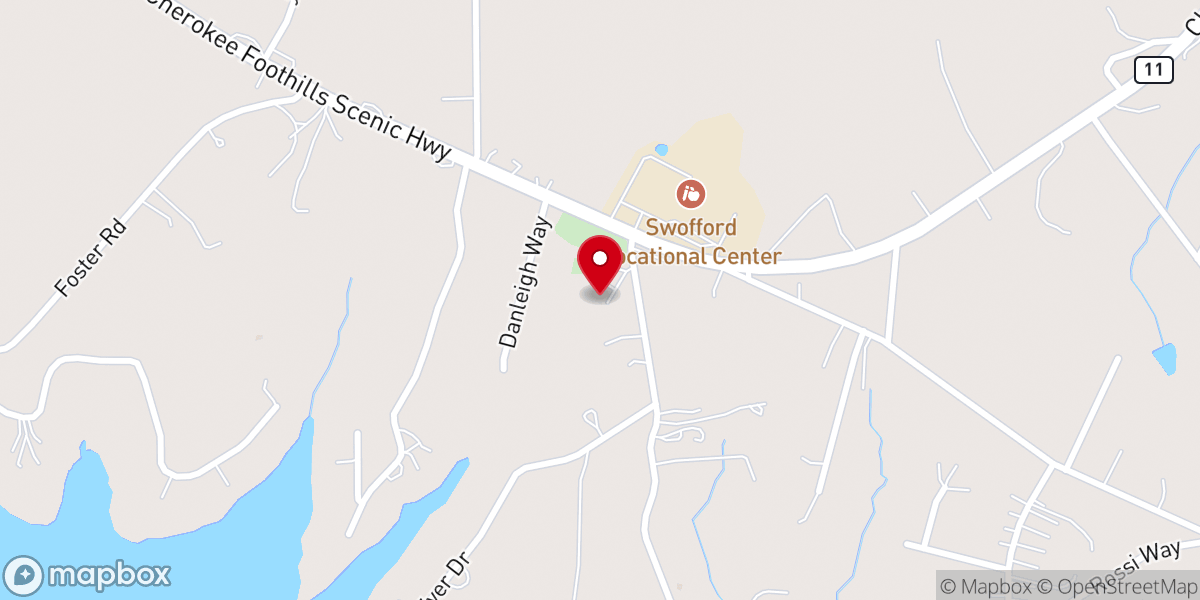 Map showing location of White Hall Independent Methodist Church