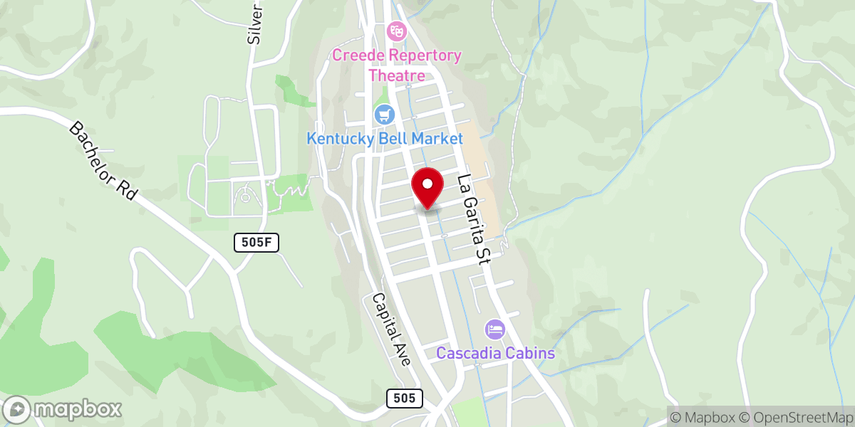 Map showing location of St. Augustine’s Episcopal Church