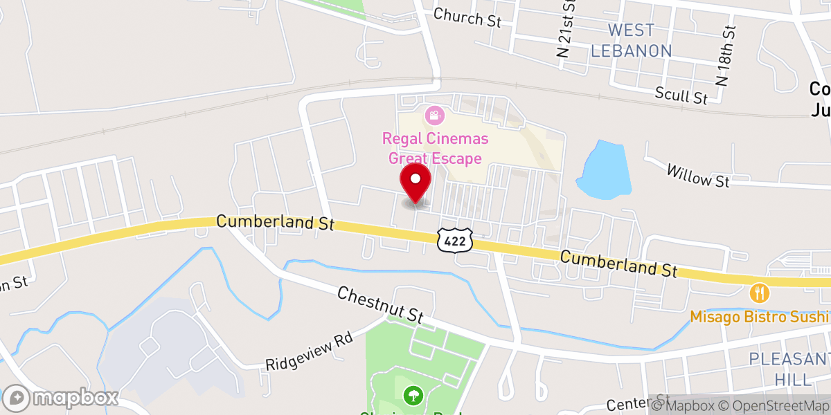 Map showing location of Lifeway Church