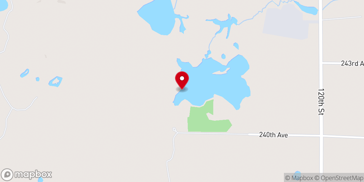 Map showing location of Mount Carmel Hermitage of Superior Wisconsin Inc