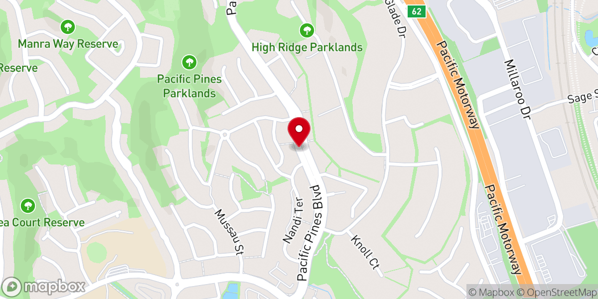 Map showing location of Heartbeat Church Gold Coast