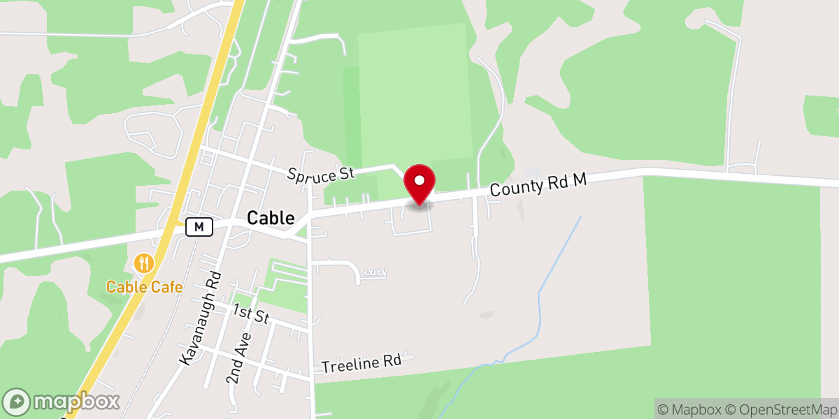 Map showing location of St Ann's Catholic Church