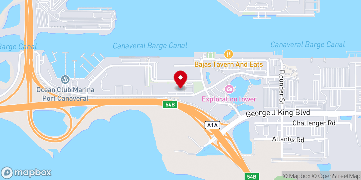 Map showing location of Apostleship of the Sea
