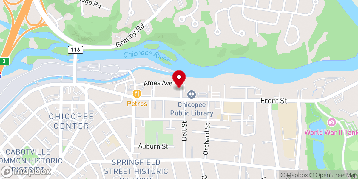 Map showing location of New Beginning Church-God Christ