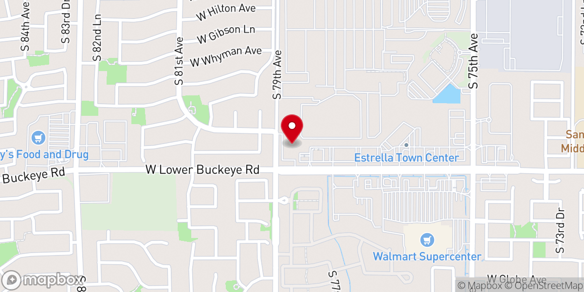 Map showing location of Grace Walk Church