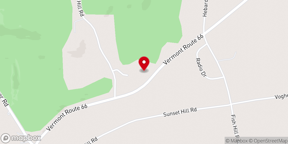 Map showing location of The Baptist Fellowship of Randolph