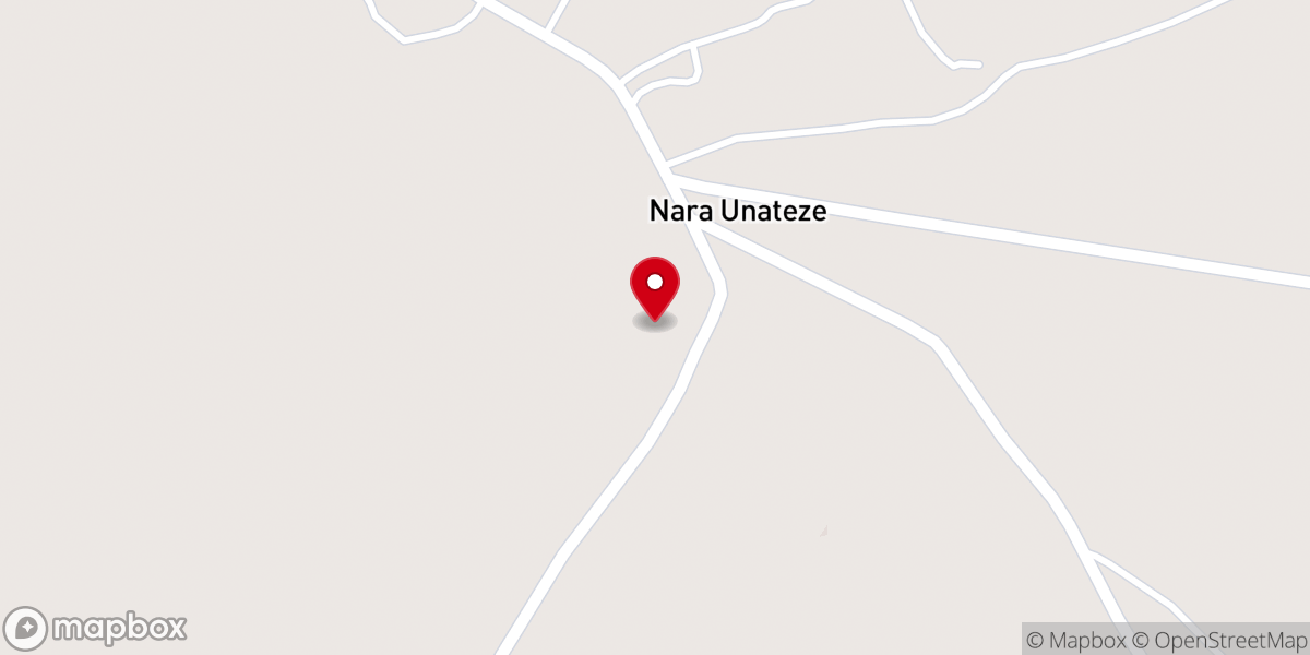Map showing location of Living faith church (winners chapel) Nara