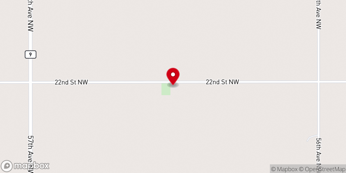 Map showing location of Immanuel Lutheran Church