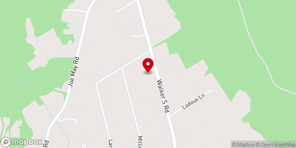 Map showing location of Iglesia Comunidad de Cristo