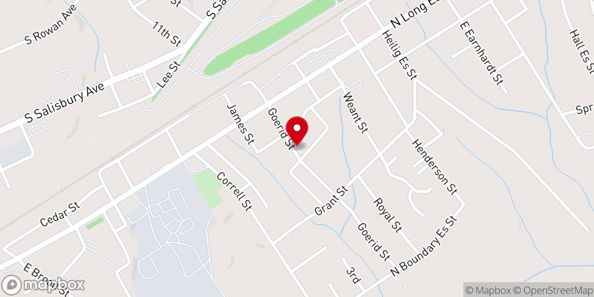 Map showing location of Living Water Ministries