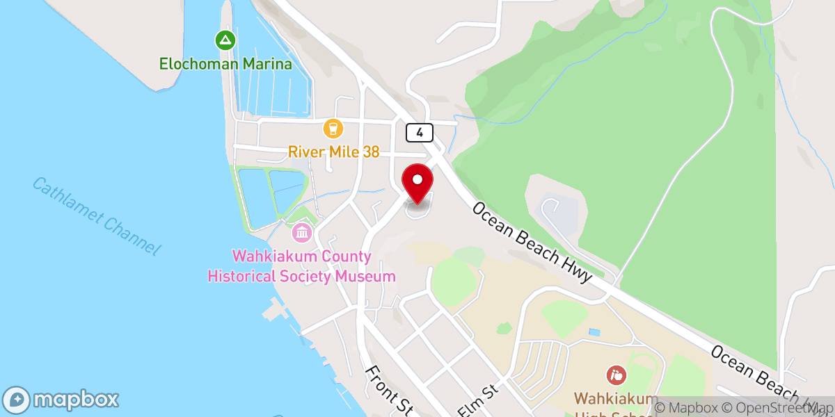 Map showing location of River of Life