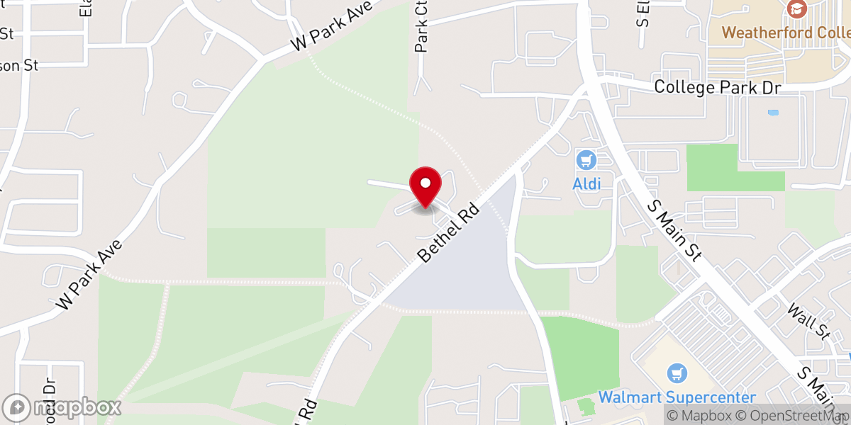 Map showing location of St. Stephen Catholic Church