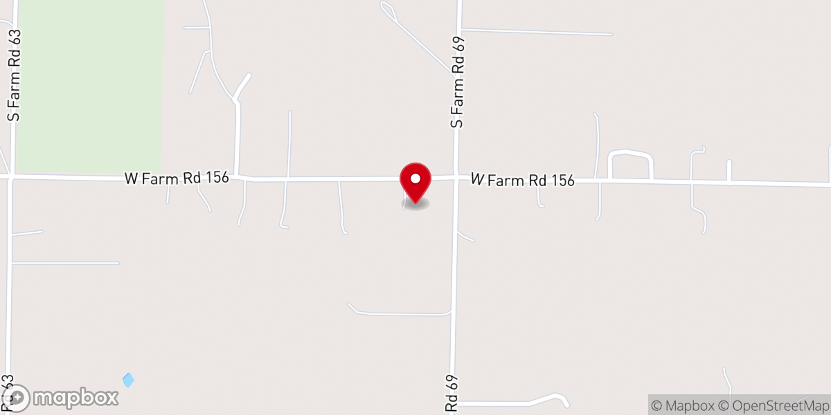 Map showing location of Old Gospel Church