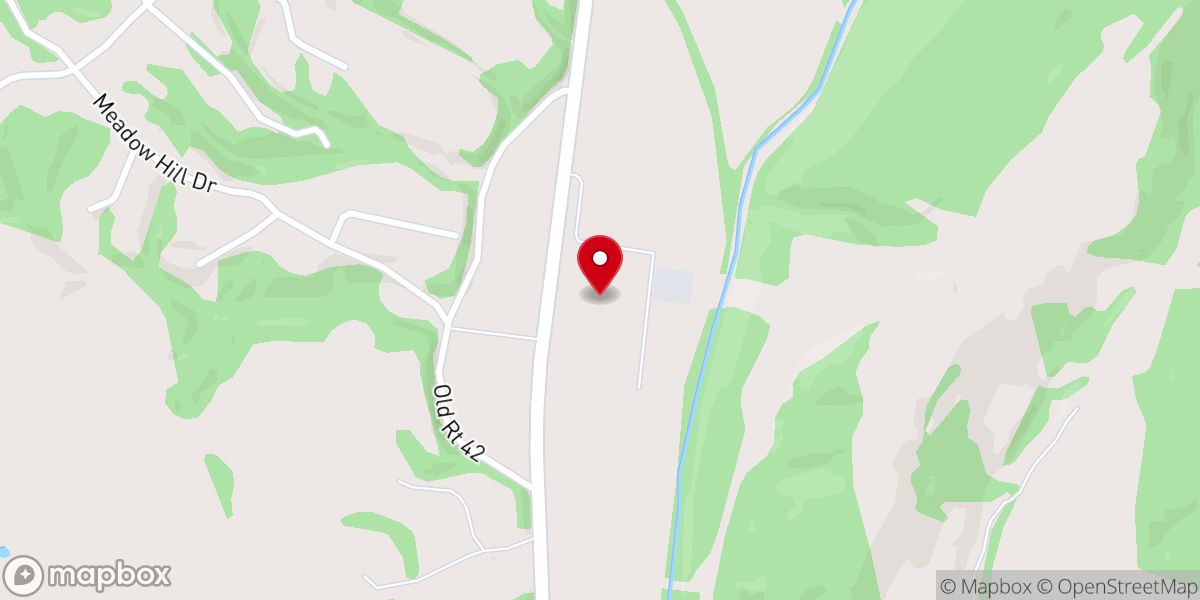 Map showing location of Cornerstone Family Fellowship