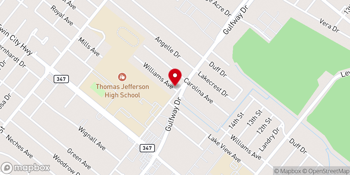 Map showing location of United Methodist Church de Gethsemani