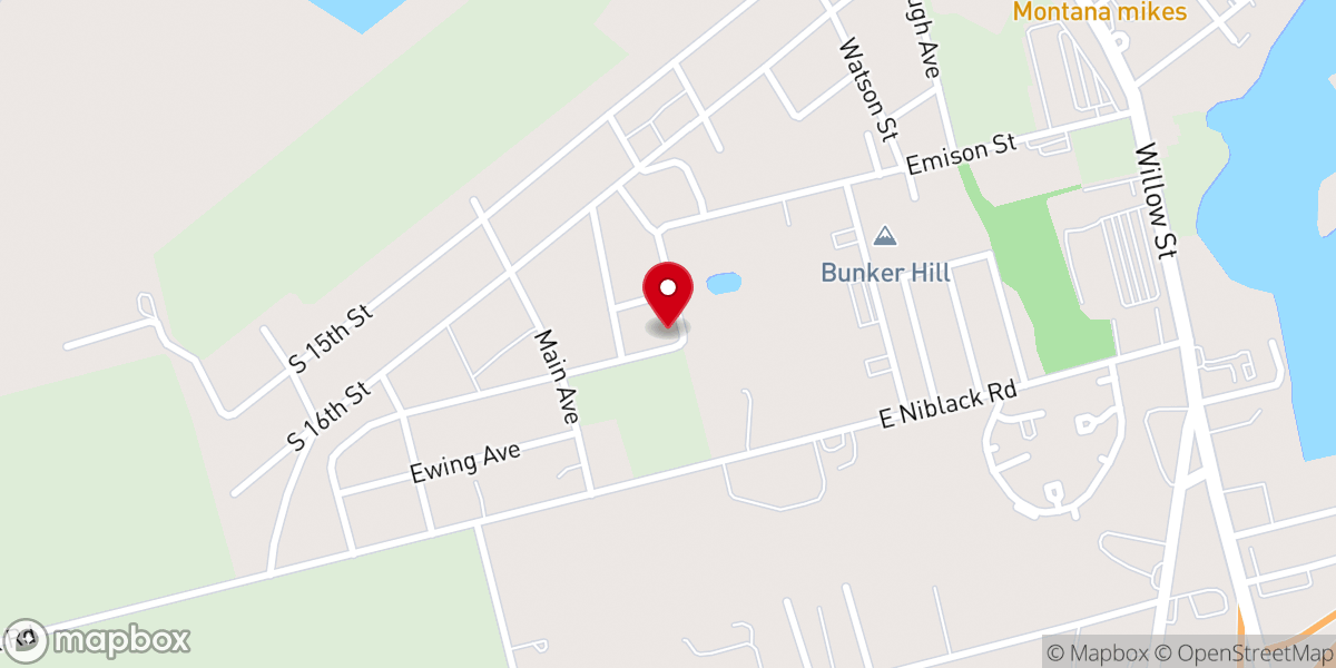 Map showing location of Anointed House of Prayer