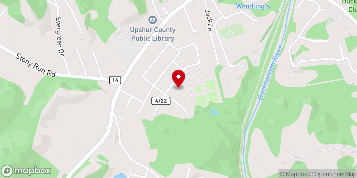 Map showing location of Cornerstone Community Church
