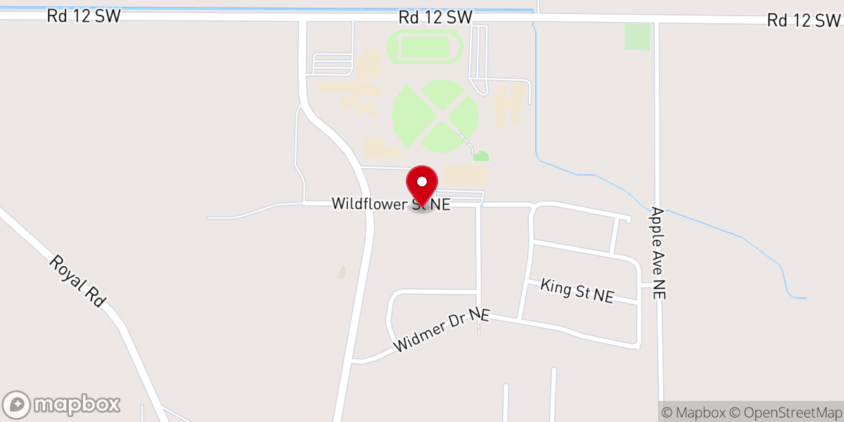 Map showing location of St. Michael the Archangel Catholic Church