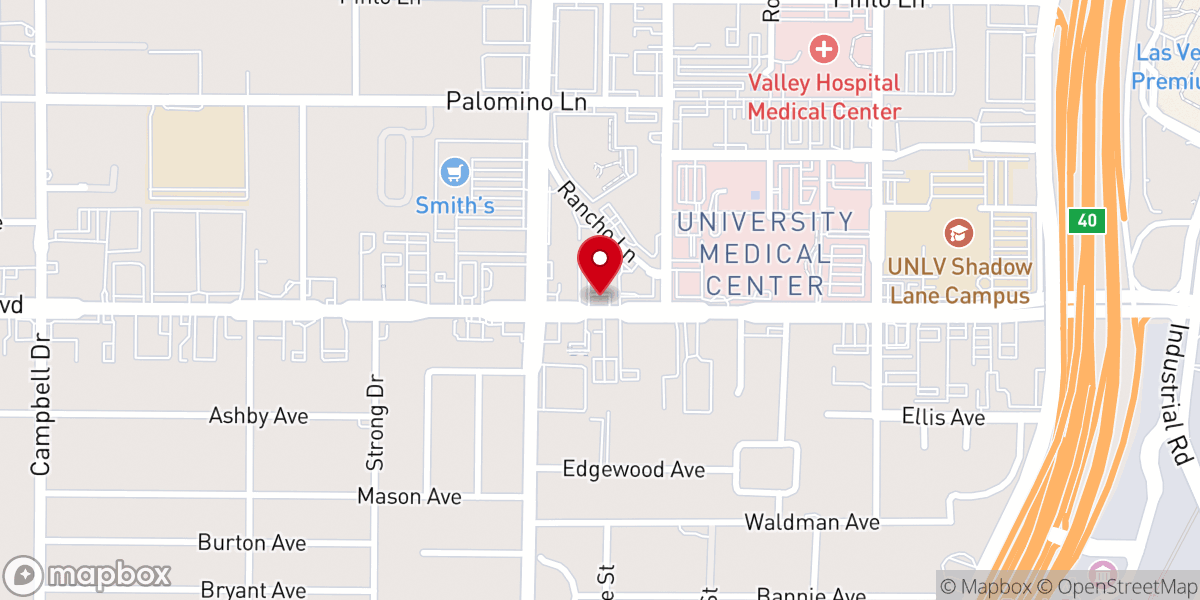 Map showing location of A Place For Miracles Church