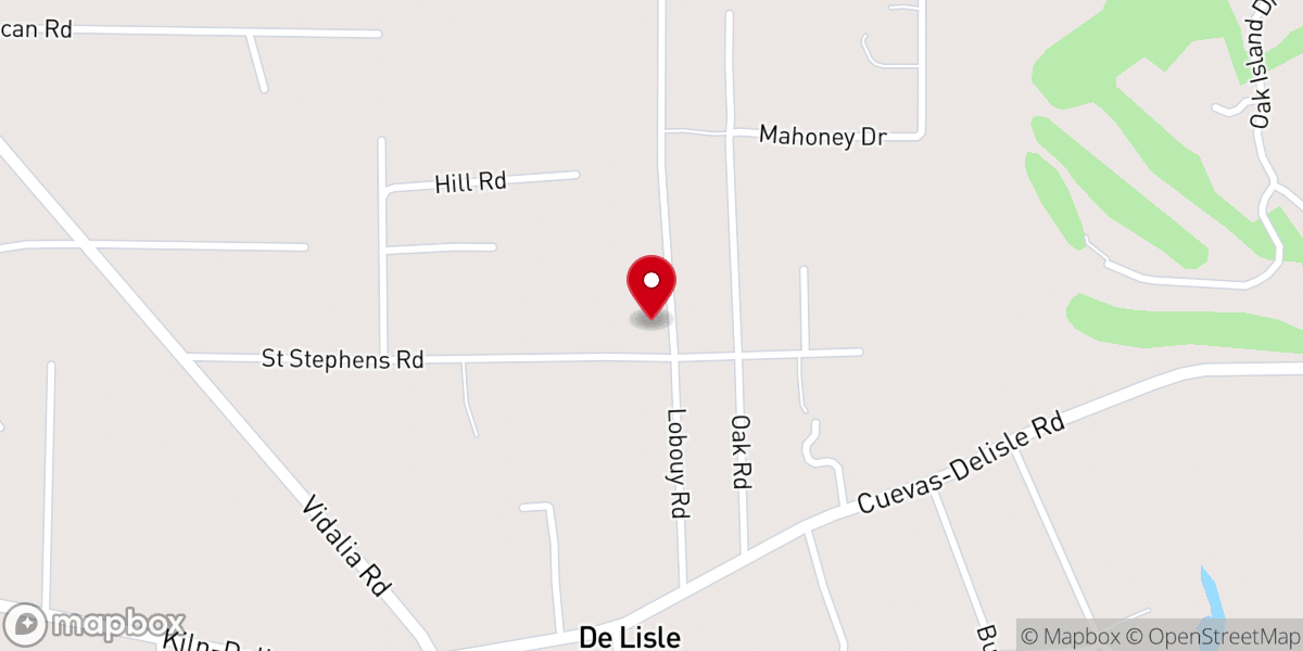 Map showing location of St Stephen's Catholic Church