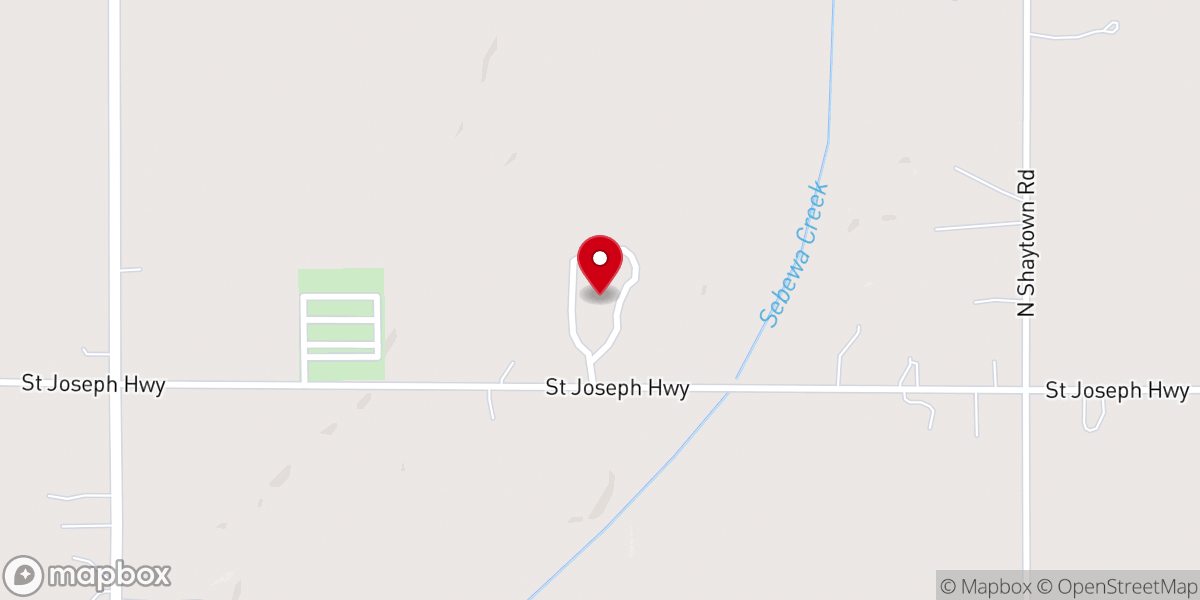 Map showing location of Who-Wit-Tah Church