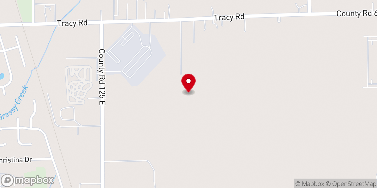 Map showing location of Whiteland Church of Christ