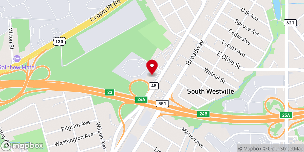 Map showing location of Path of Life Church