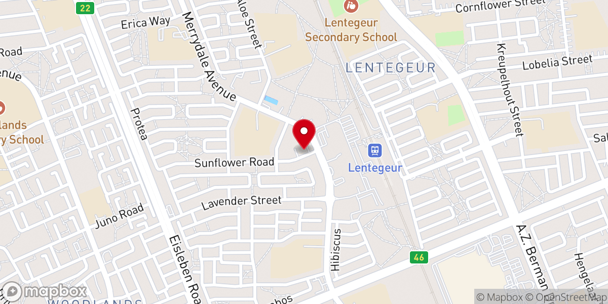 Map showing location of St Mary Magdalene Catholic Church