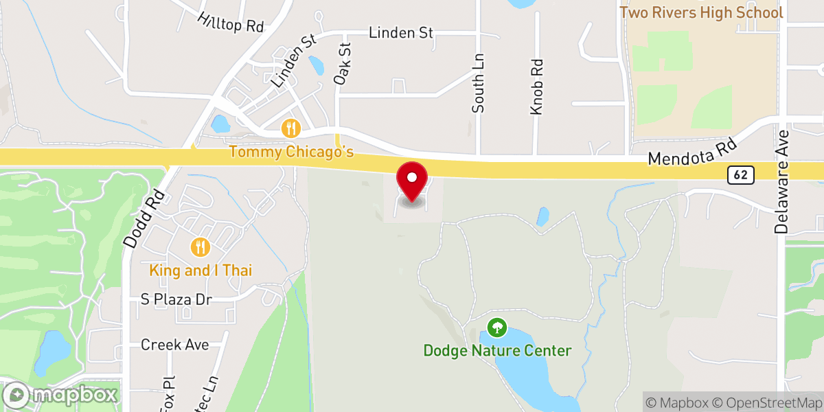 Map showing location of Spirit of Hope Catholic Community