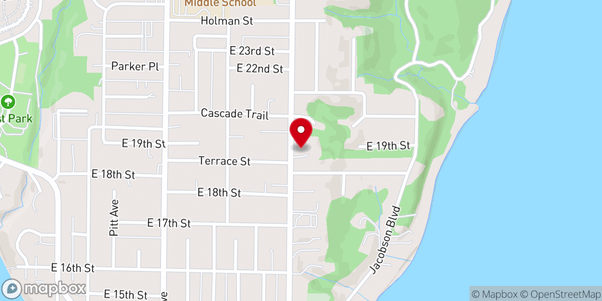 Map showing location of Sonshine Bible Fellowship