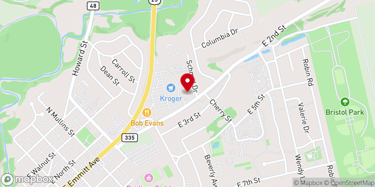 Map showing location of New Covenant Church-CCCU
