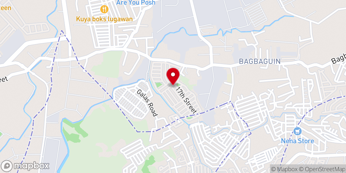 Map showing location of Ang Dating Daan - Bagbaguin