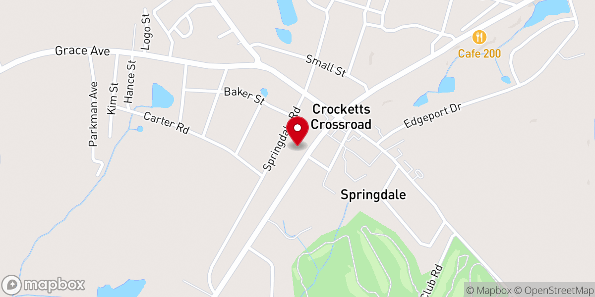 Map showing location of New Horizon Community Church