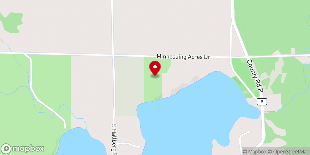 Map showing location of Assembly Park Bible Camp