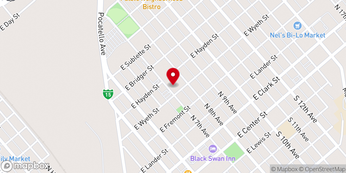 Map showing location of Holy Spirit Catholic Community