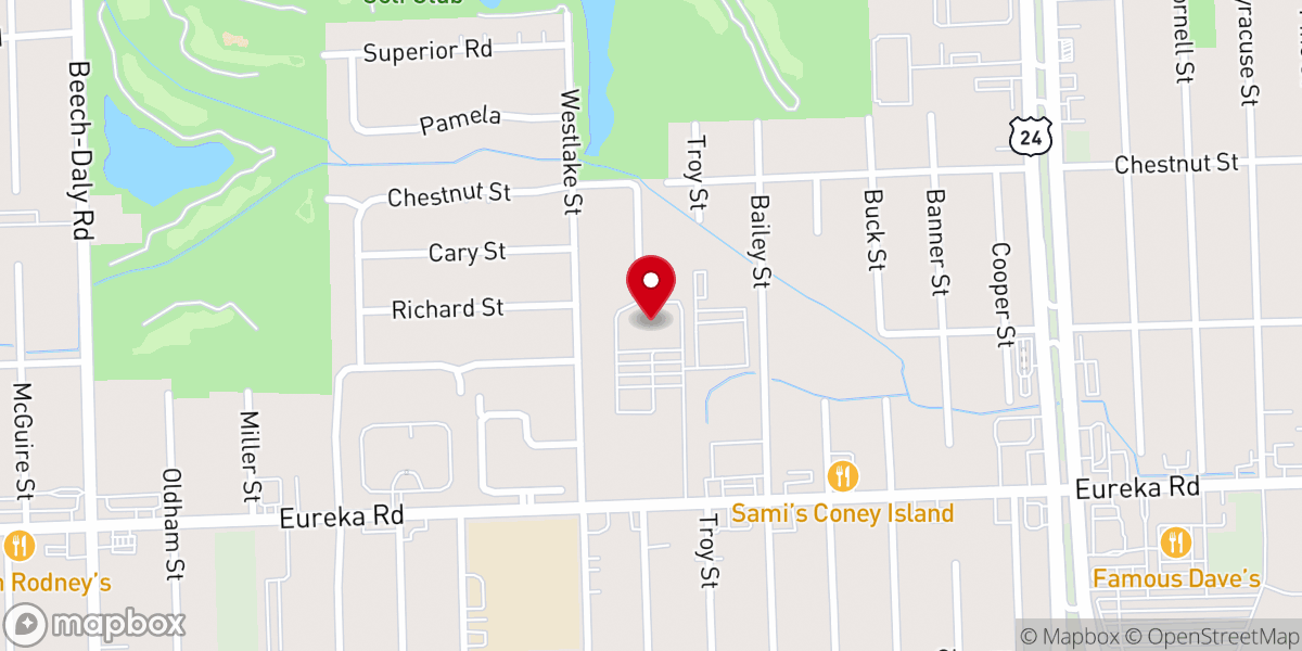 Map showing location of Life Bridge Church