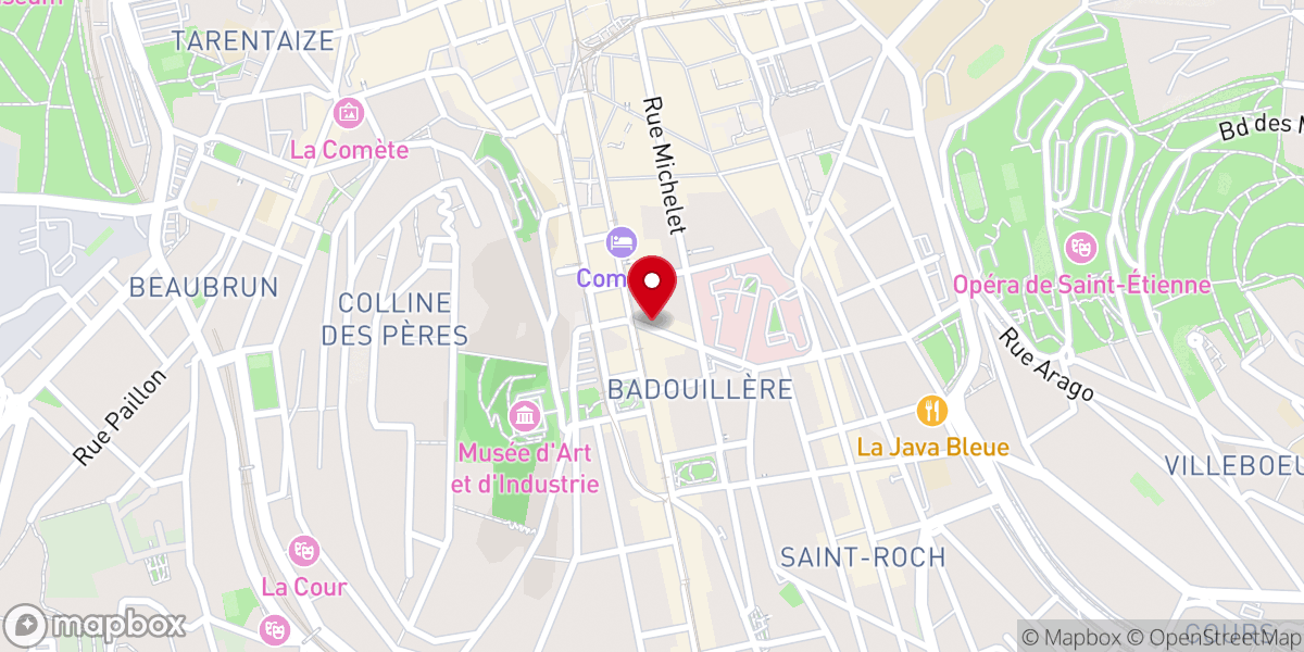 Map showing location of Assemblée Chrétienne Vie Nouvelle