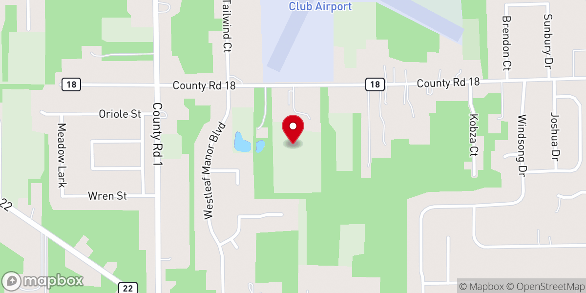 Map showing location of New Testament Bible Church
