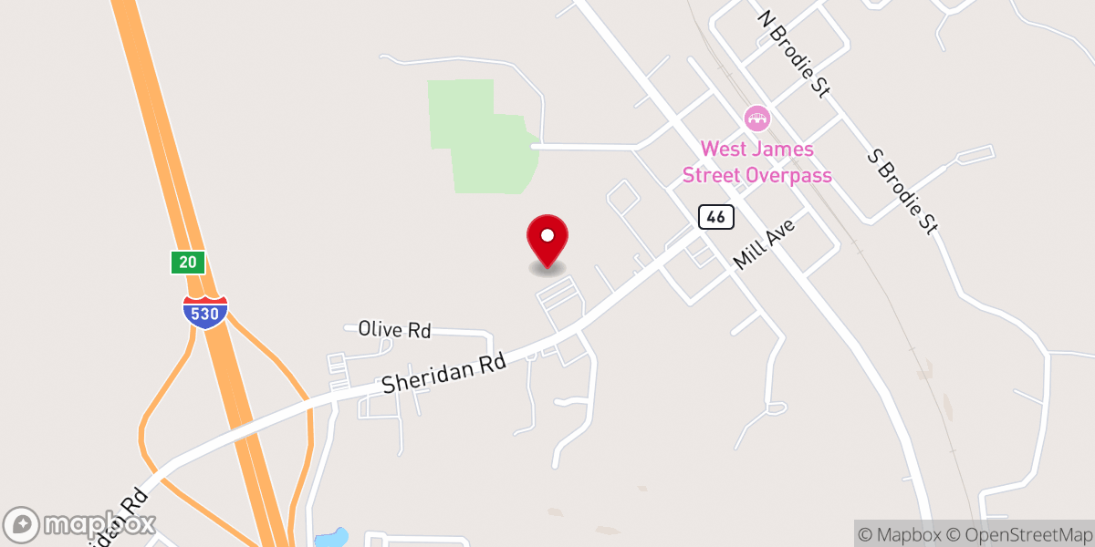 Map showing location of Family Church - Redfield Campus