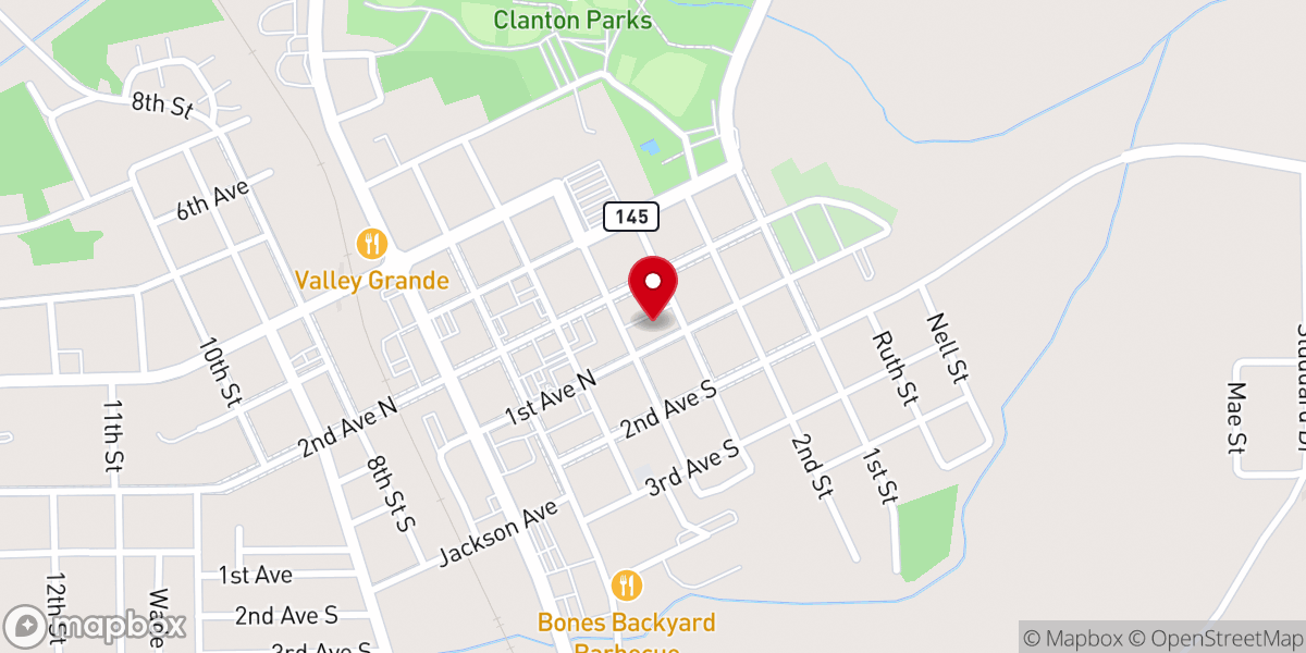 Map showing location of Resurrection Catholic Church