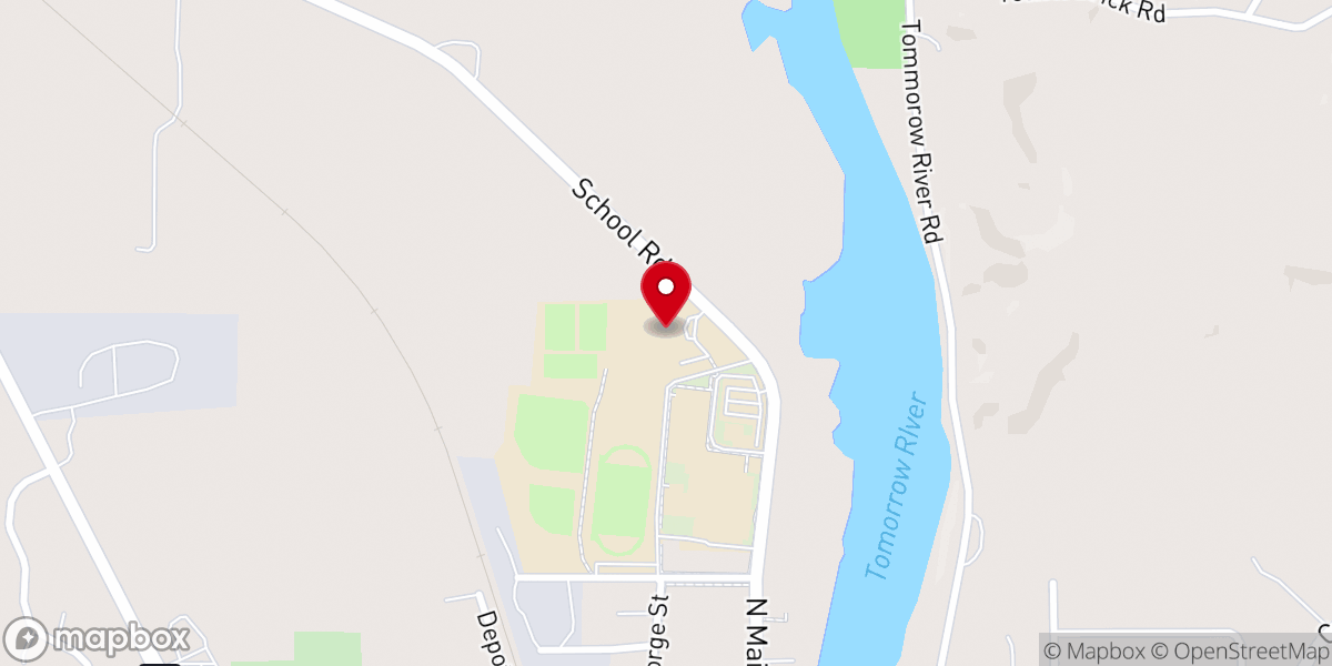 Map showing location of Living Word Church