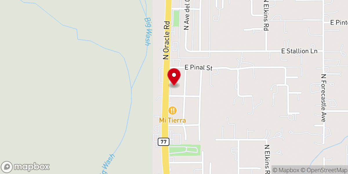 Map showing location of LifePoint Community Church Office