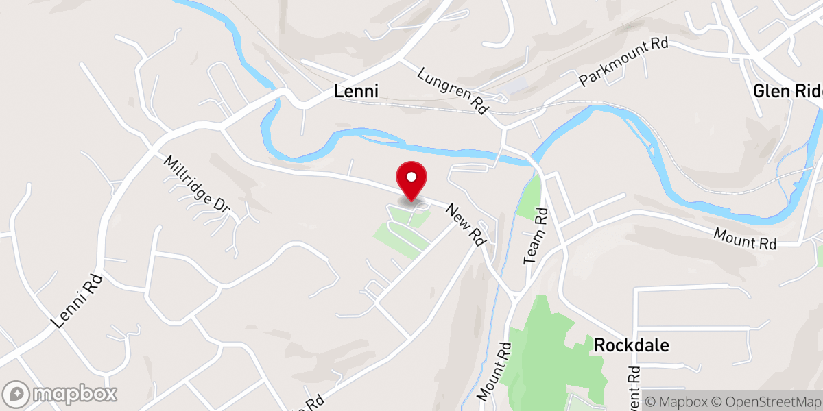 Map showing location of St Francis De Sales Church and Rectory
