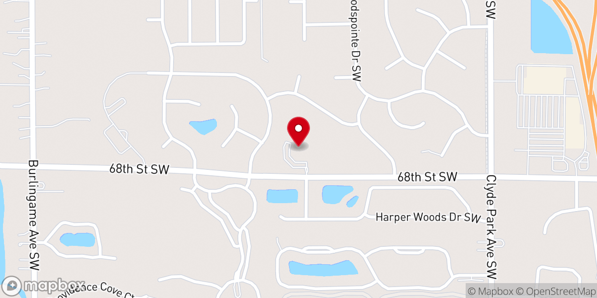 Map showing location of Banner of Christ Community Church