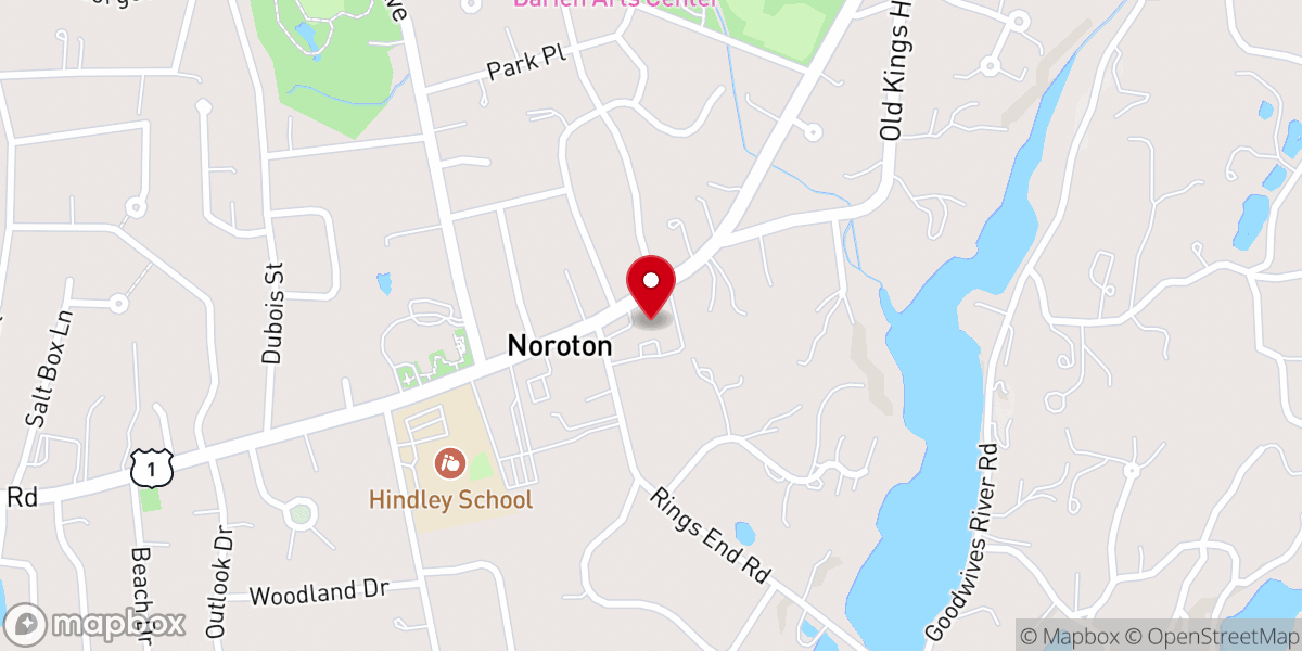 Map showing location of Saint Luke's Episcopal Church