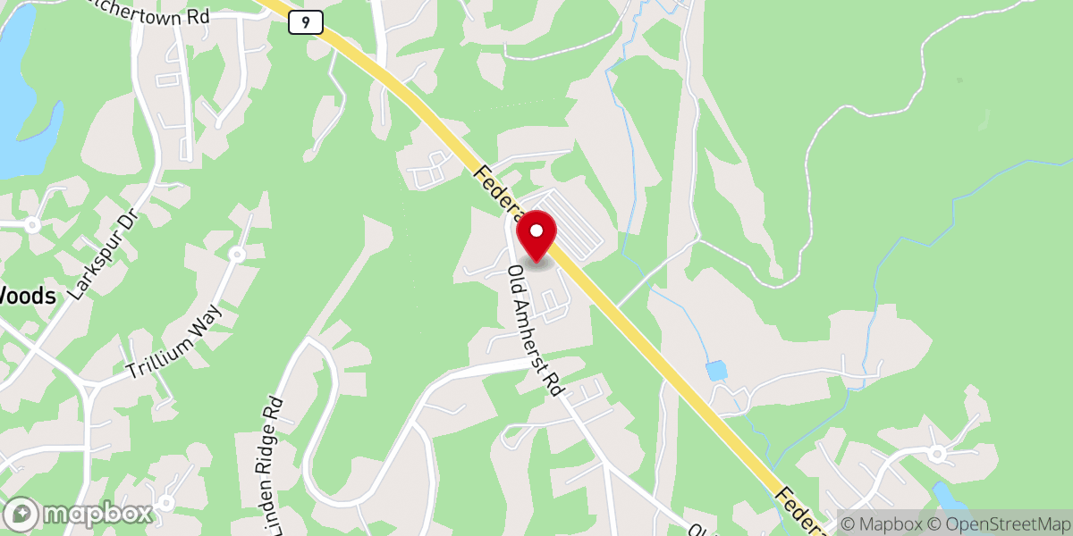 Map showing location of Christ Community Church
