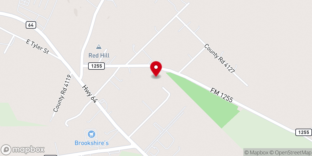 Map showing location of Grace Bible Fellowship Baptist